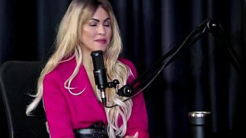 ex-swinger angel baronesa returns to porn filming bisexual fetishes with husband