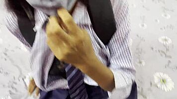 asian coed explores intense hardcore sex experiment in dorm