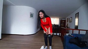 Big ass sexy latina german skinny cowgirl riding doggystyle pov public outdoor pussy orgasm