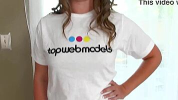 Dani Lane Swallows Monster Cock in Debut POV Blowjob!