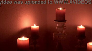 Kissing her deeply while fingering hairy pussy makes her explode in orgasm