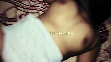 Sri Lankan Girlfriend Rips Clothes for Dripping Wet Office Fuck