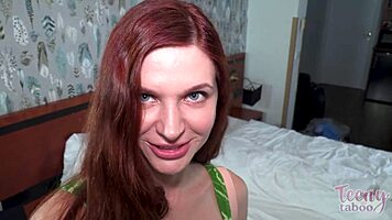 Lina's donation creampie strategy: ride pussy lips to victory blue eyes