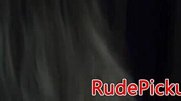 Pulled bound teen babe for outdoor cock ride