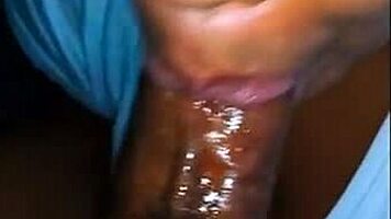 BIG BREASTED babe delivers SLOPPY wet blowjob slurping MONSTER cock pov style