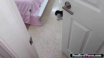 Guy Catches Babe Watching Deepthroat Porn