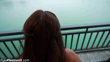 Luxury Date Turns Into Bent-Over Latina Pegging With Moaning Orgasms