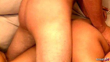 Blonde Alexis Monroe Cheats with Neighbor for Deepthroat Doggystyle Cumshot