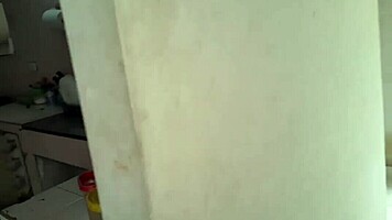 Latina slut rides cock wildly on washer machine frenzy