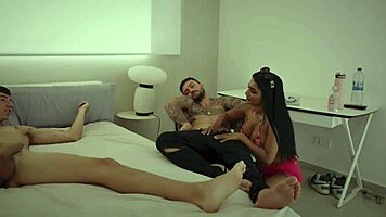 Yasmina Khan Brutal Gangbang DP