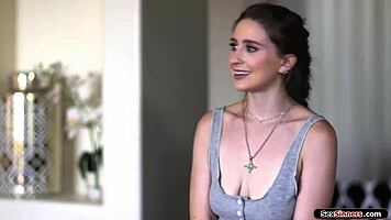 Busty milf neighbor facesits teen pussy