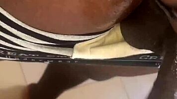 BIG BLACK COCK DESTROYS WHITE PUSSY WITH TOY PENETRATION FULL CLIP