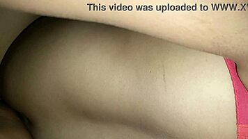 Indonesian friend's wife squirts during sneaky home handjob fuck