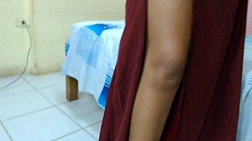 mi esposa trajo A LATINA para un TRIO con TACONES ALTOS real homemade