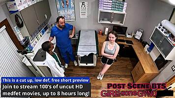 Serena Morgan aces her soccer star physical checkup