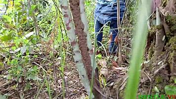 neighbor delivers hot pounding to fat ebony pussy doggystyle