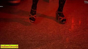 cute indian girl bends for friend's massive cock in romantic hardcore doggystyle!