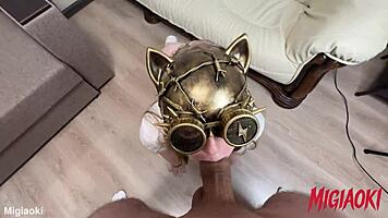 Thick Cock Stretches Tight Pussy Moans Echo