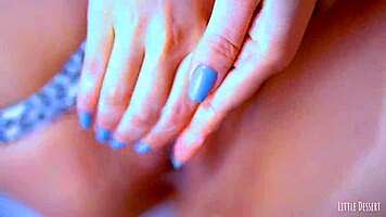 Latin college coed in thong gets wet pussy drilled taboo style