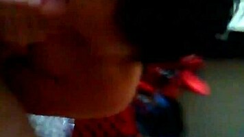 dayzee grabs my cock for another fun deepthroat suck session at home