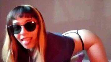 Bonneyuwu Petite Latina Shoves Marbles in Tight Wet Pussy on Bed Amateurs