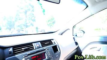 POV Cumshot Drenching Juicy Booty!