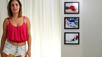 Facialized Amateur Teen Craves Rough Sex Auditions