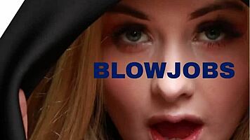 British 18+ Teen SLURPS Sloppy DEEPTHROAT and TIT WANK Cumshot