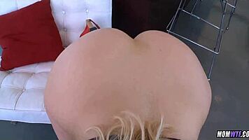 camel toe milf teases her panties