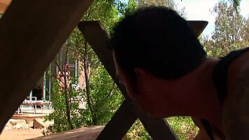 hey cheyenne jewel your sissy hubby just can't satisfy that craving huh?