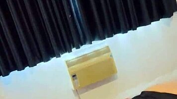 Curvy wife in fishnets gets pounded while husband vacations