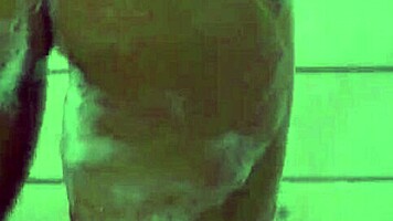 Young beauty tries anal creampie first time in shower