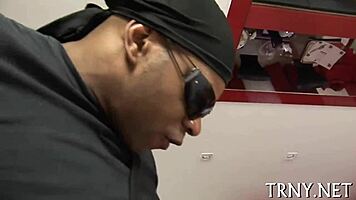 watch this teen tranny bounce her juicy ass on cock