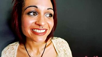 Horny Coeds Keyton and Nica Suck Pussies Cock Then Ride Hard