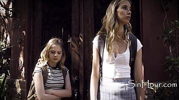 School rivals bonding during therapy session