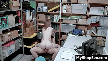 lp officer slams shoplifter hard right on the spot