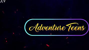 Allison Sweet Endures Intense Double Anal Pounding Gaping