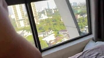 Petite asian teen fucked hard in luxury hotel