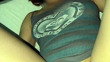 Latina milf spreads for rough anal creampie in bedroom