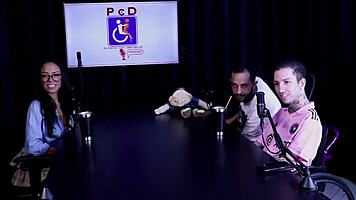 Sneaky Interview Turns Wild with Alice Vasconcelos on Sheer Red