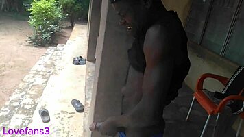 Young babe chokes on huge interracial cock before rough anal pounding