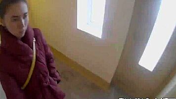 Overwhelming eager thrill pulses through hidden webcam group blowjob doggystyle pickup bang