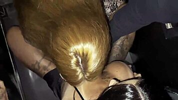 taking hot friend to swingers spot for wet pussy licking and group fun