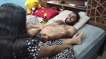 Desi couple's tender romance ignites fierce fucking anal gaping rimming and dirty talk bliss