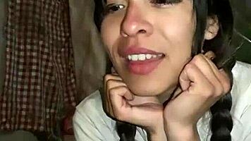 bonneyuwu rubs one out in garage