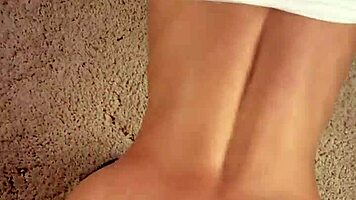 hey cute blonde babe takes huge pov facial fuck