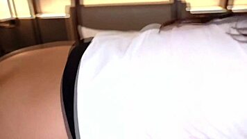 office toilet sneak lick turns wild with sakura