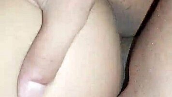 Roommate Begs for First-Time Creampie in Her Tight Pussy!