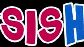 Tall Petite Brunette Demands Pussy Eating from Big Cock Stud