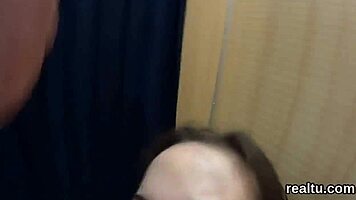 Watch this 😈 luscious Czech babe get teased stripping in hypermarket then hardcore POV nailed!